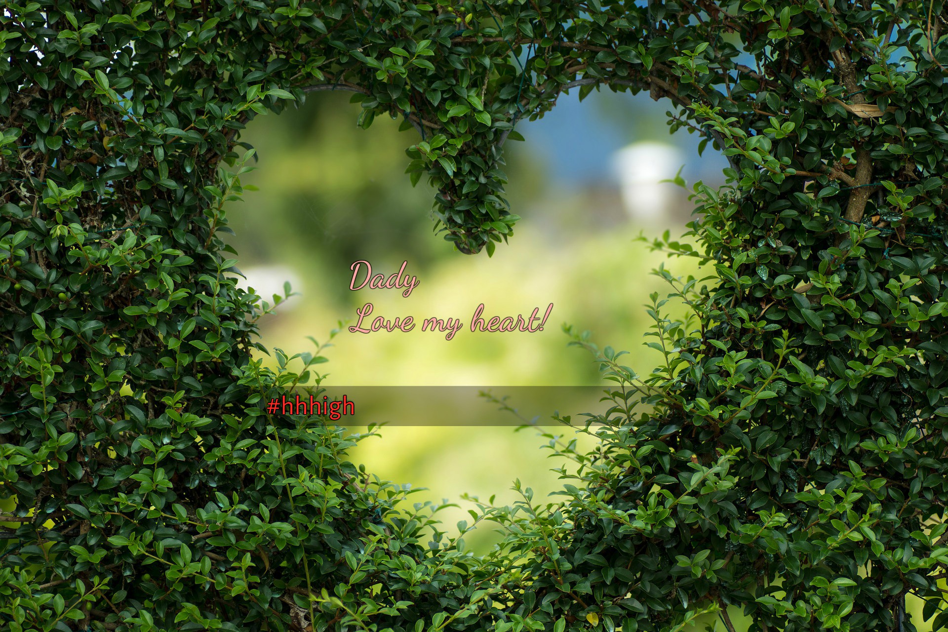 God loves my heart
