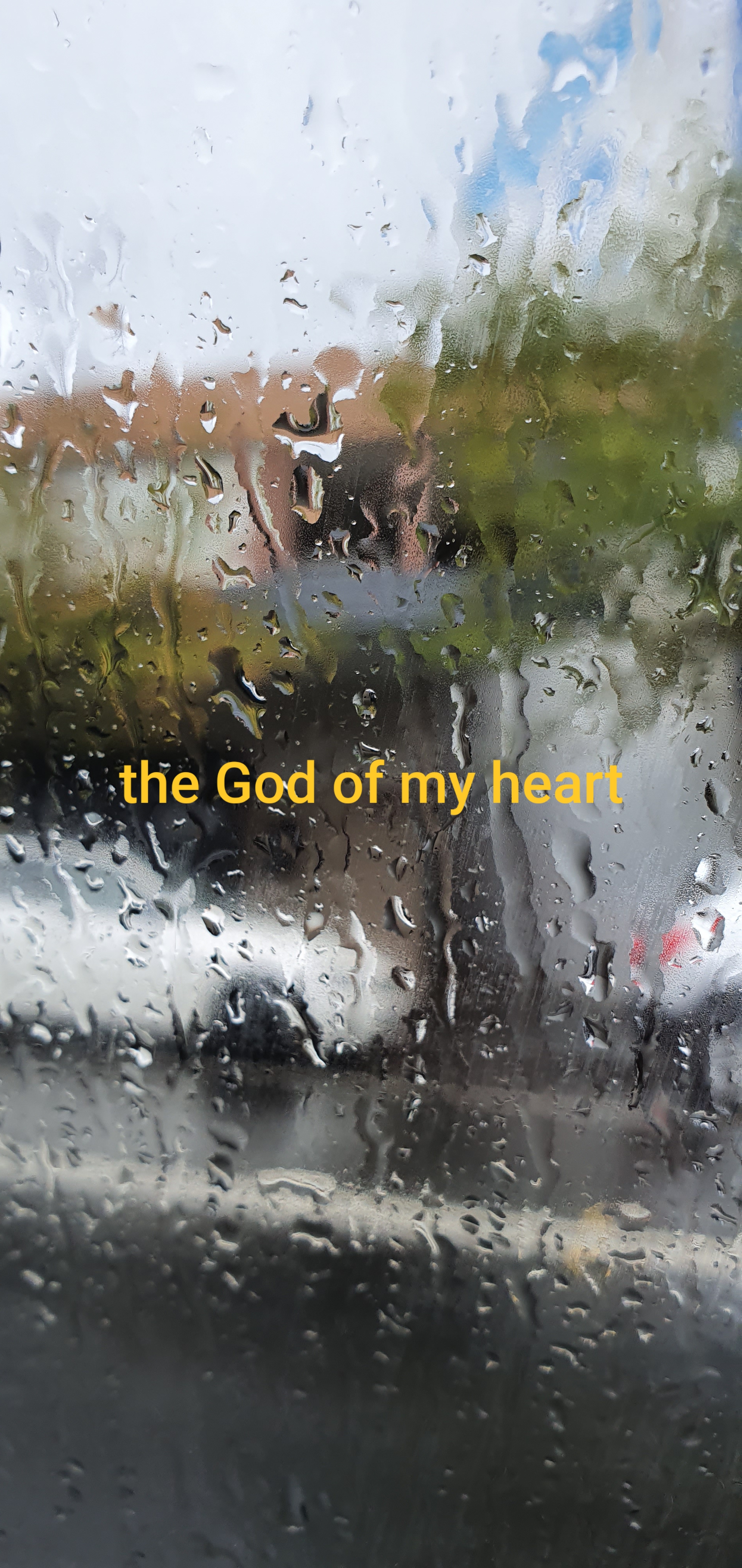 The God of my heart
