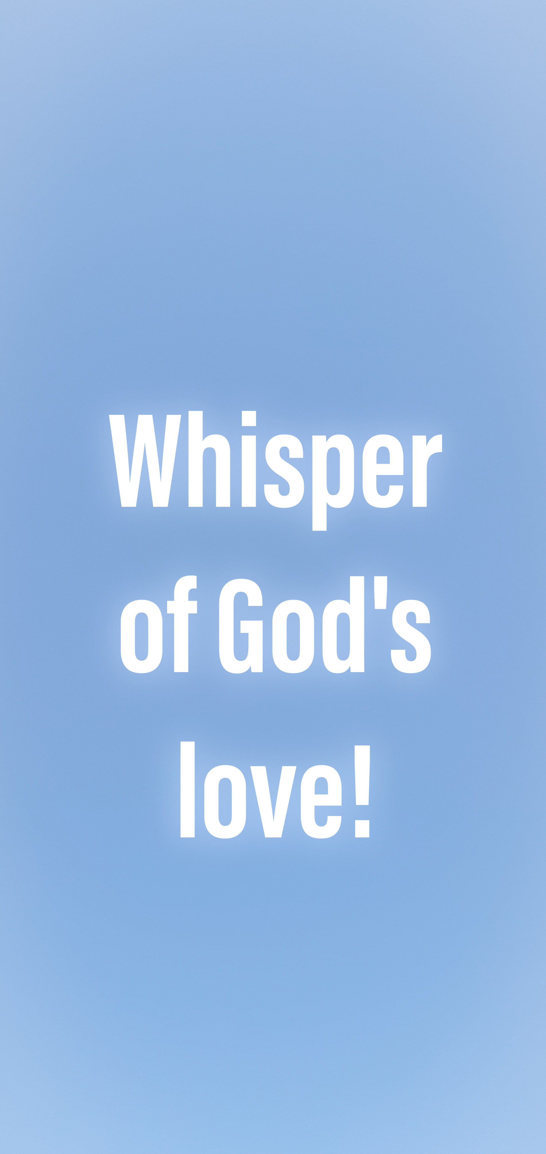 Whisper of God’s Love