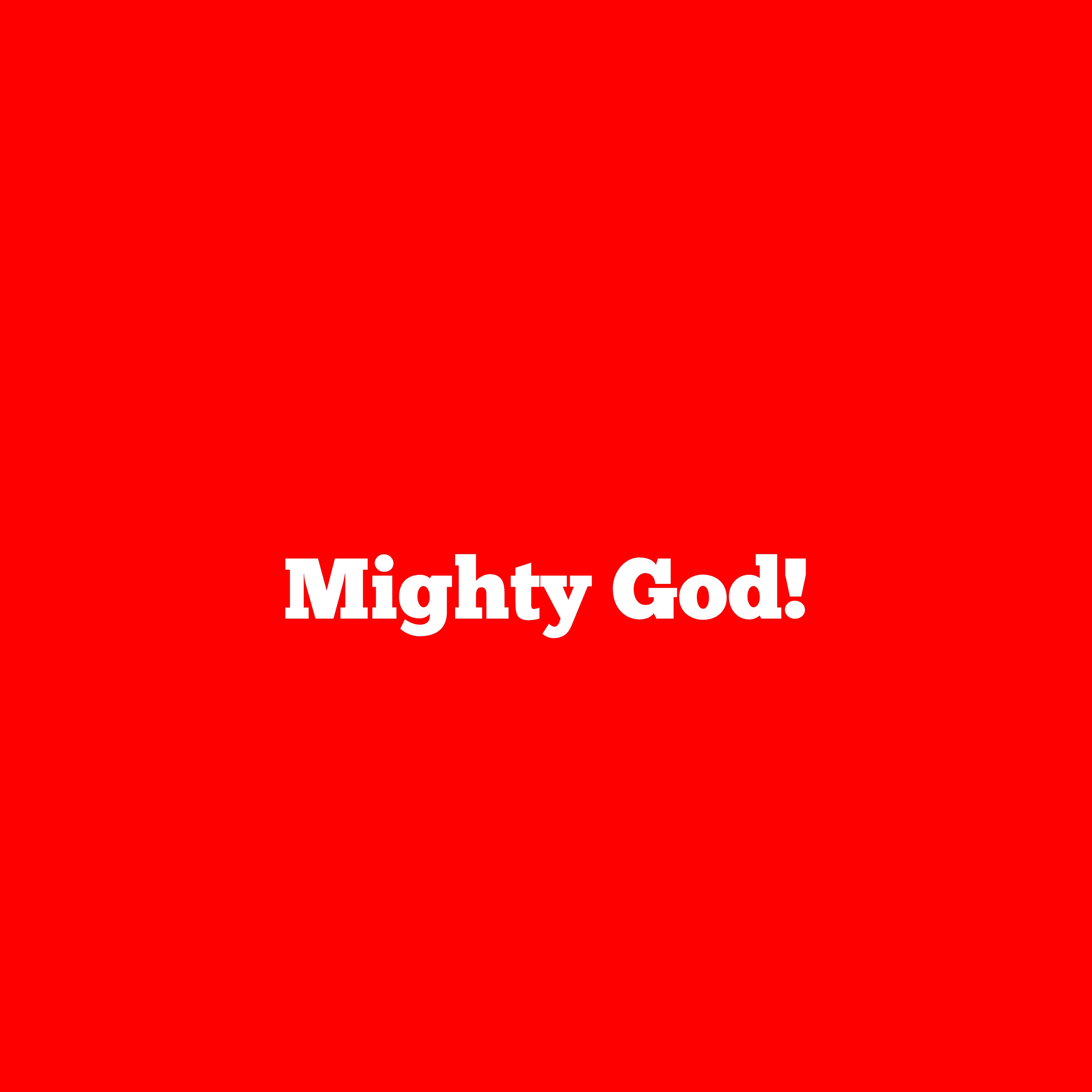 Mighty God
