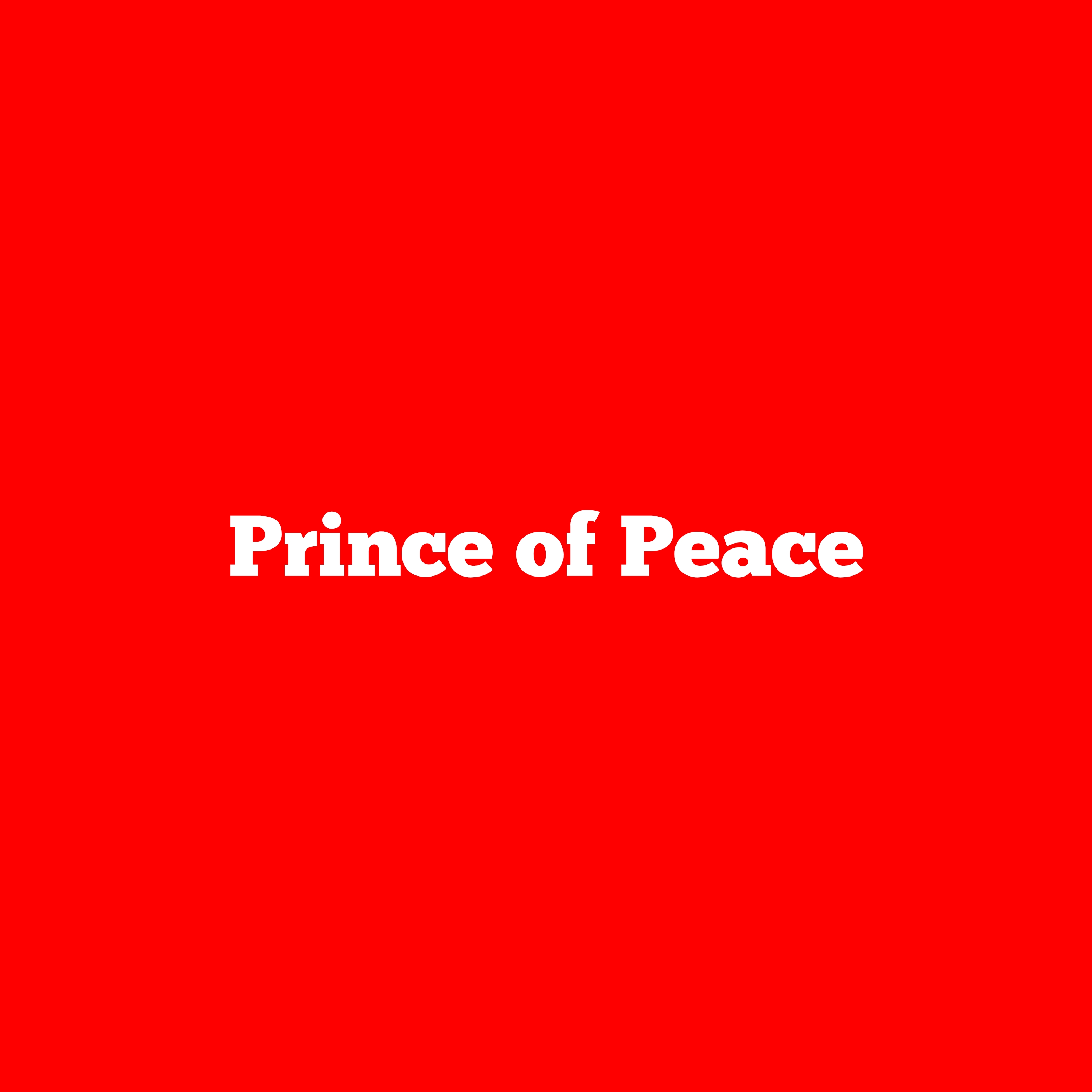 Prince of Peace
