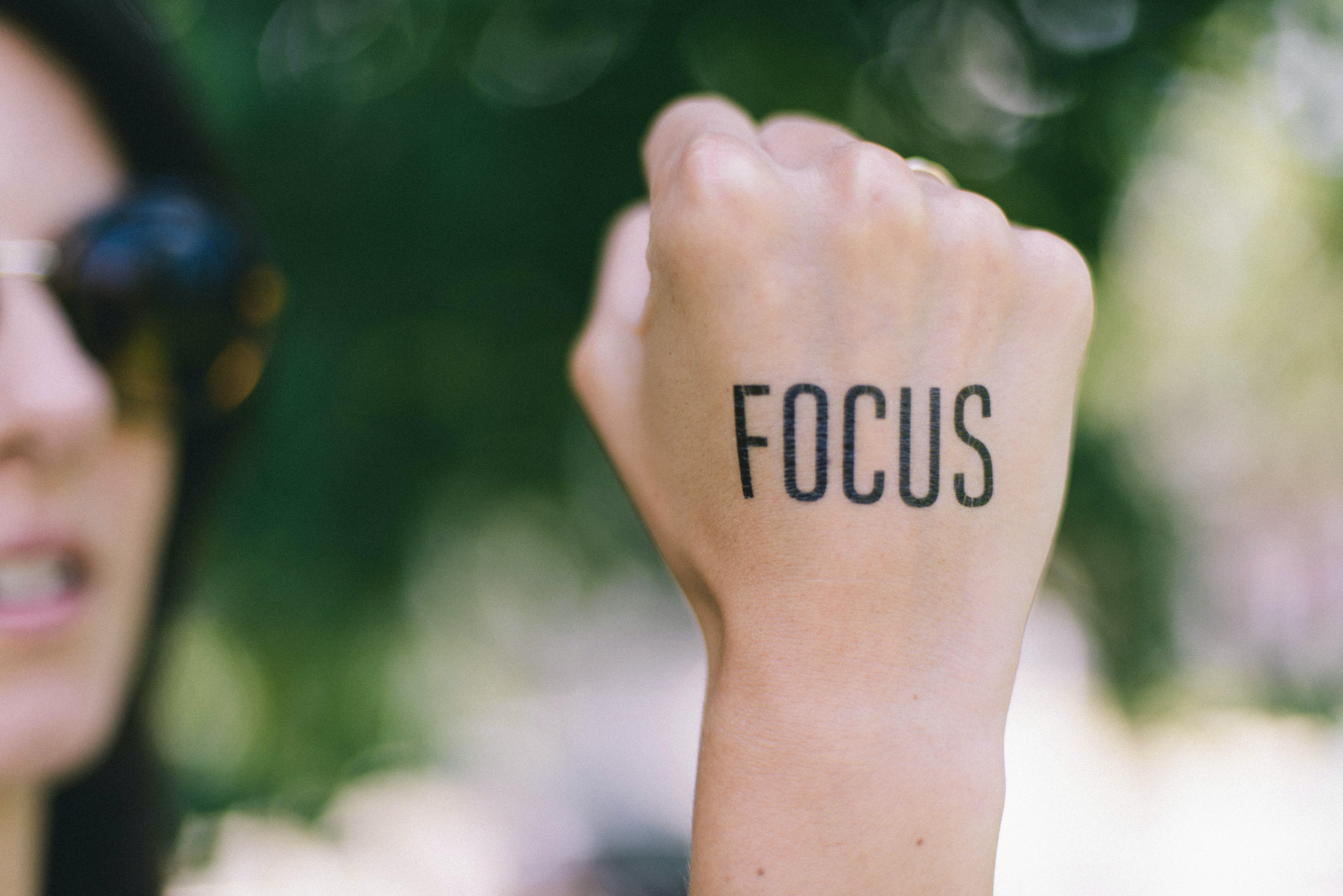 focus ON WHAT YOU HAVE
