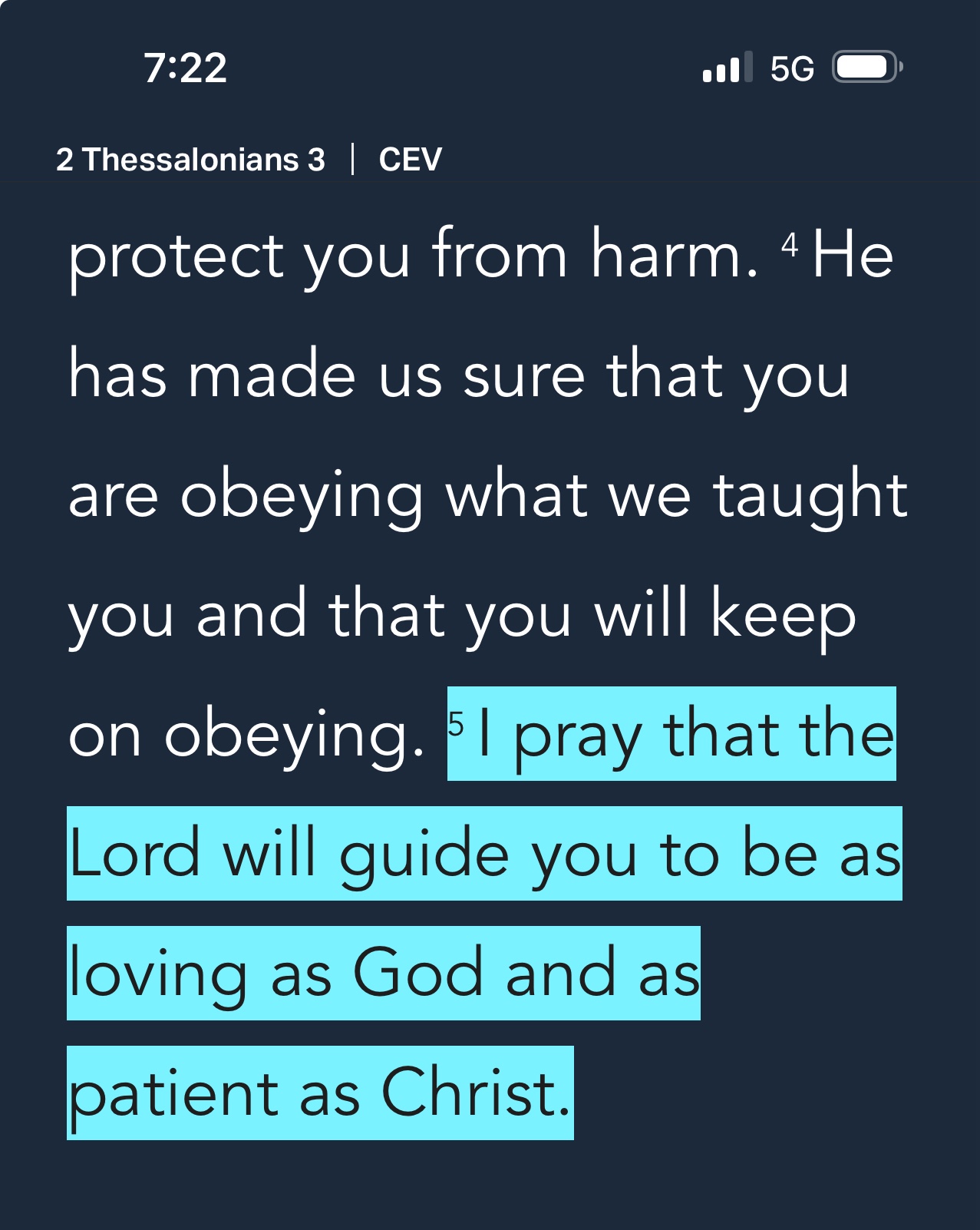 My today’s prayer for us
